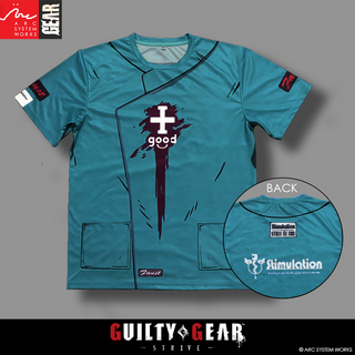 Guilty Gear -Strive- Faust Cosplay T-Shirt with Pockets