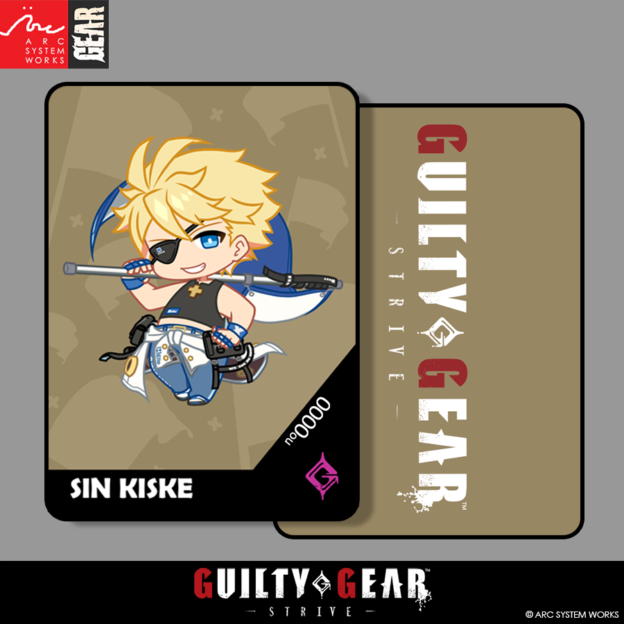 thumbnail interactive-video image 1 of Guilty Gear Strive Board Game Promo Cards – Sol Badguy & Ky Kiske (EVO 2023, Level 99 Games) 1 of 6