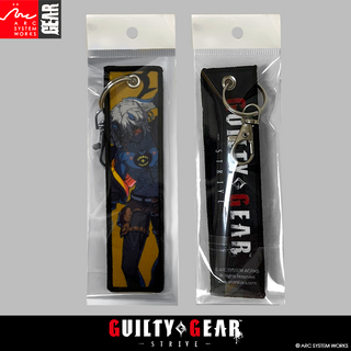 Official Guilty Gear -Strive - Fighter Flight Tag + Quick Release Keyring