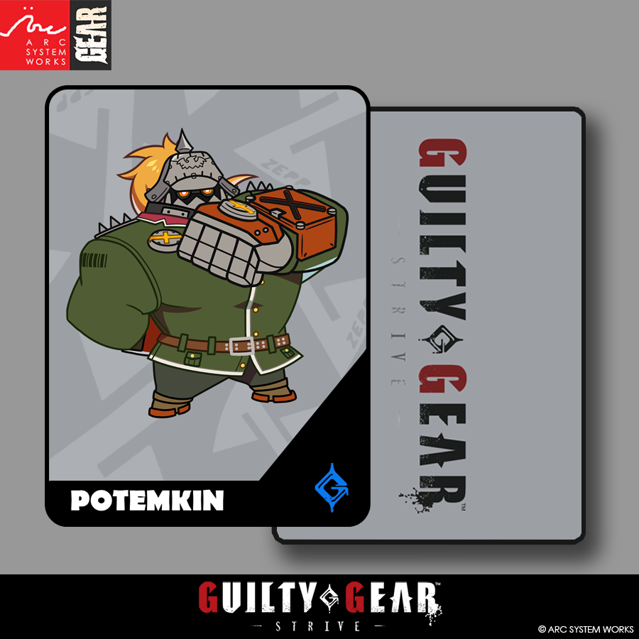 guilty gear potemkin Guilty Gear -Strive- Precious Chibi Card: POTEMKIN