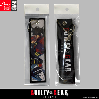 Official Guilty Gear -Strive - Fighter Flight Tag + Quick Release Keyring